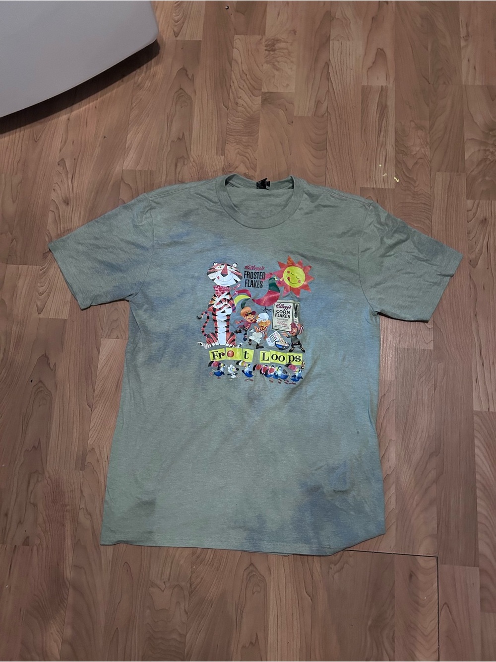 District Gray Froot Loops Graphic Short Sleeve Tee